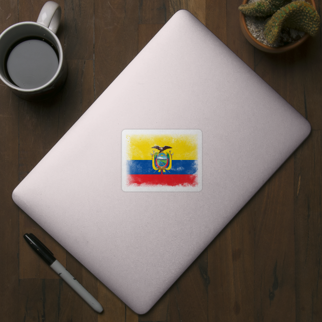 Ecuador Flag by psychoshadow